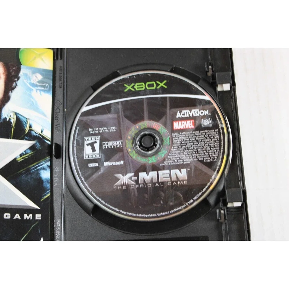 X-Men: The Official Game (Microsoft Xbox, 2006) Complete With Manual